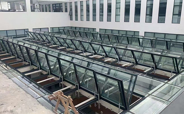 百安科技有限公司近期未央排烟窗项目案例分享