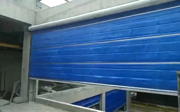 大型物流园区完成未央防火门整体安装工程